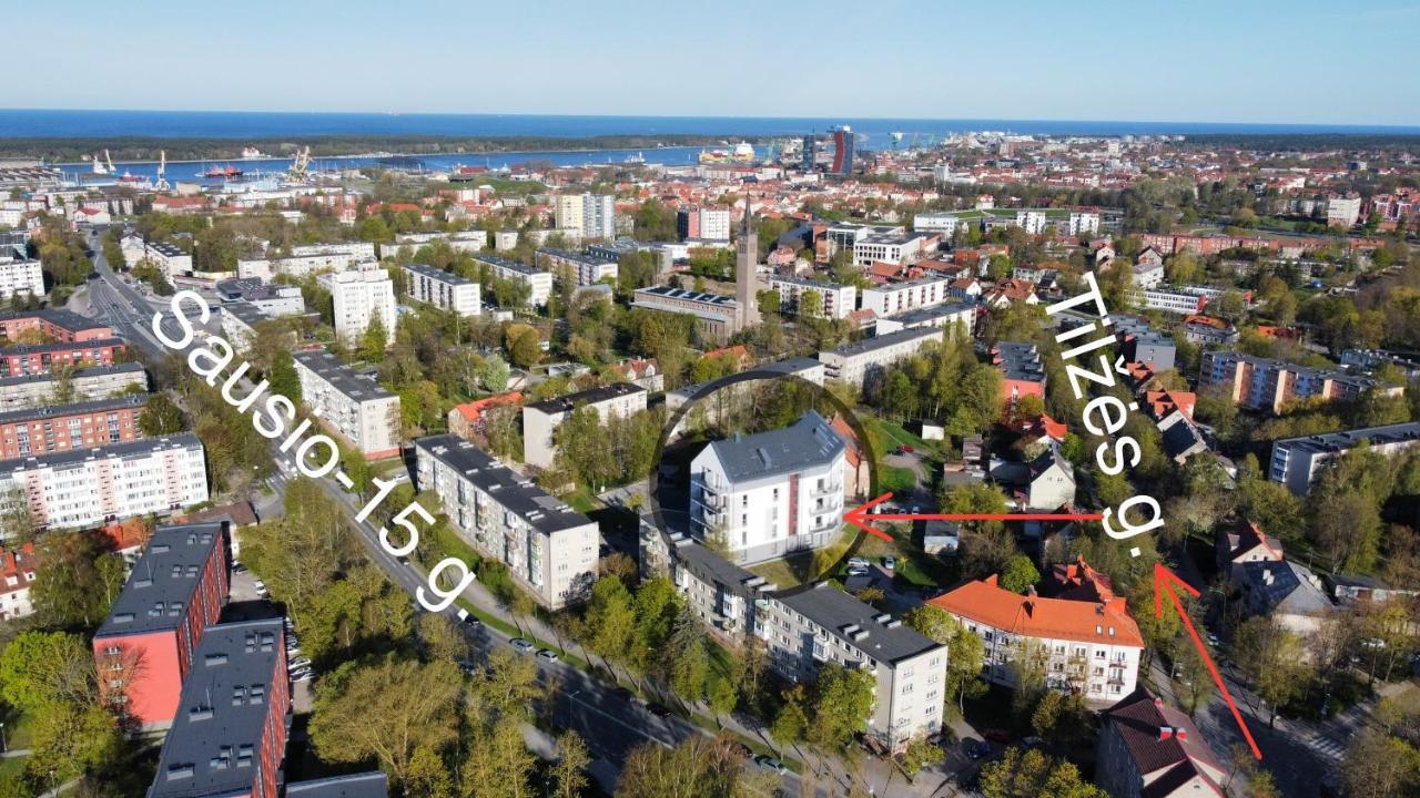 Tilzes Studio Apartaments, Self Check-In, Free Parking, Comfort クライペダ エクステリア 写真