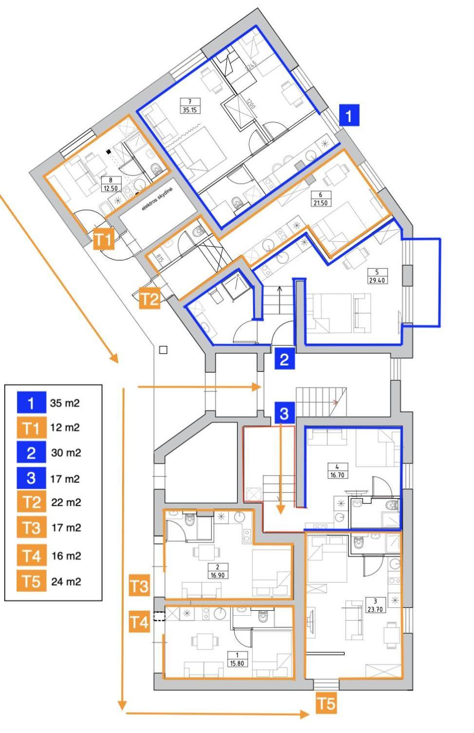 Tilzes Studio Apartaments, Self Check-In, Free Parking, Comfort クライペダ エクステリア 写真