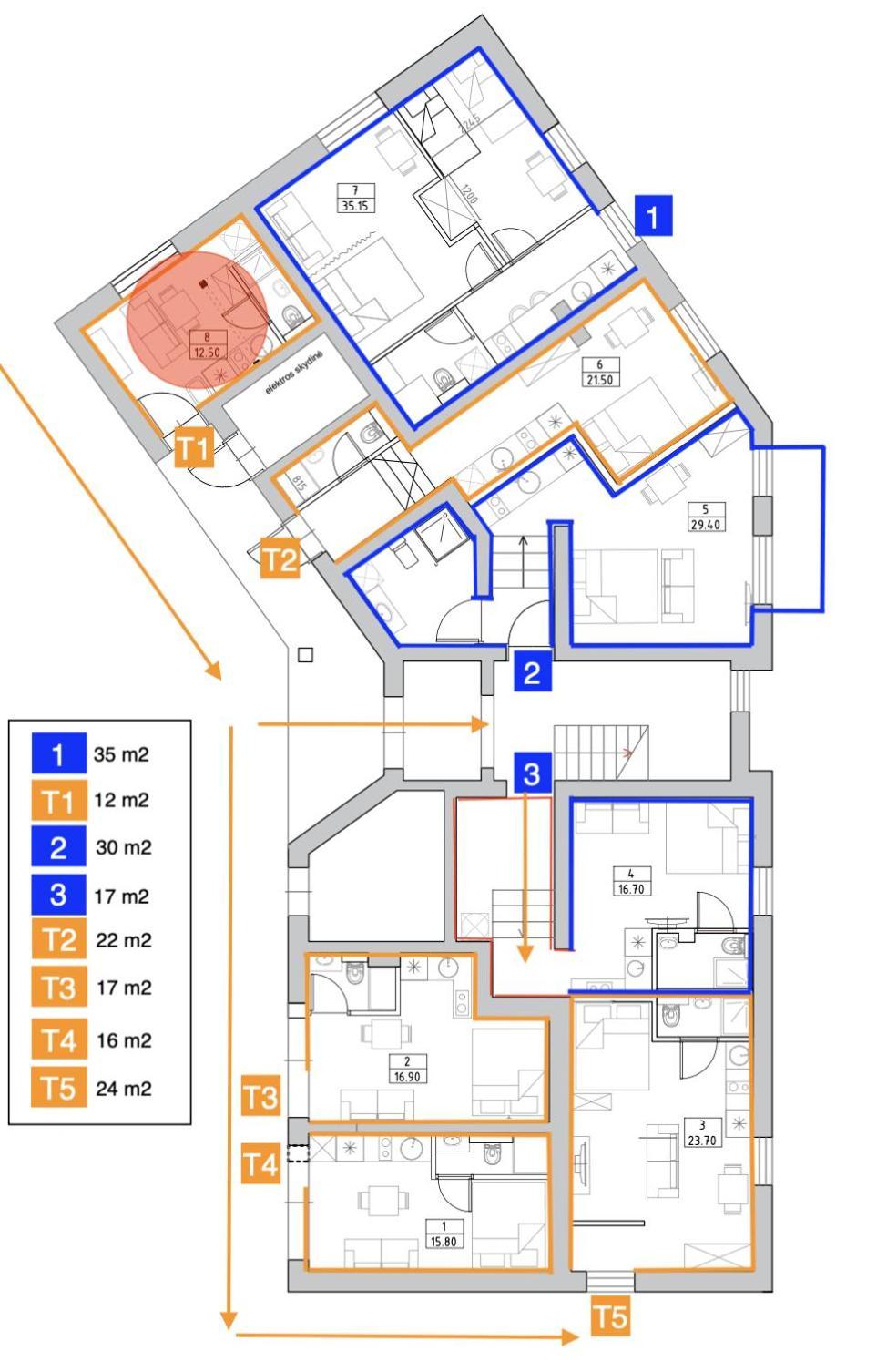 Tilzes Studio Apartaments, Self Check-In, Free Parking, Comfort クライペダ 部屋 写真