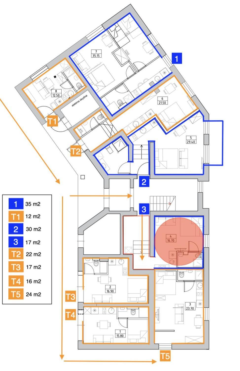 Tilzes Studio Apartaments, Self Check-In, Free Parking, Comfort クライペダ 部屋 写真