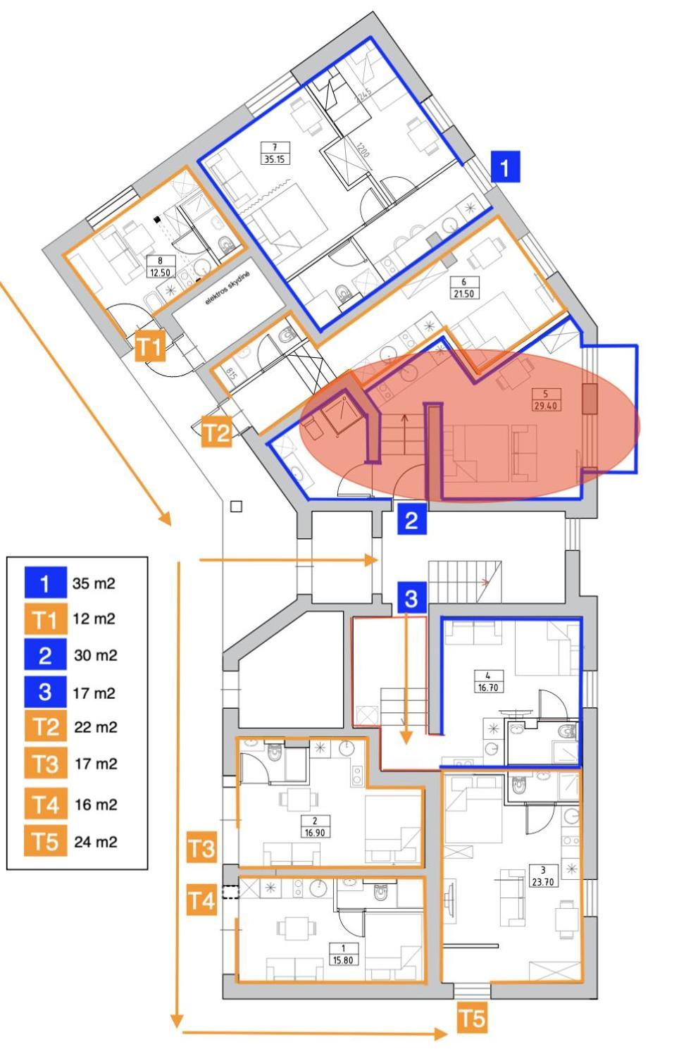 Tilzes Studio Apartaments, Self Check-In, Free Parking, Comfort クライペダ 部屋 写真
