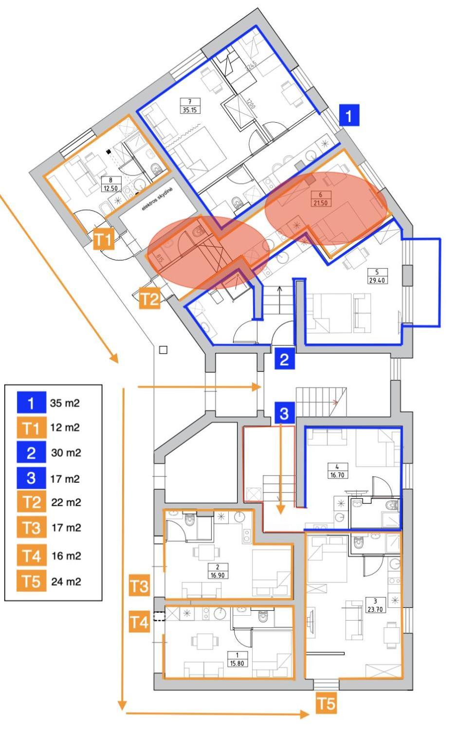 Tilzes Studio Apartaments, Self Check-In, Free Parking, Comfort クライペダ 部屋 写真